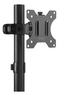 Miniatyrbillede 7 af 11: DELTACO Office Pivot pole mount monitor arm, black
