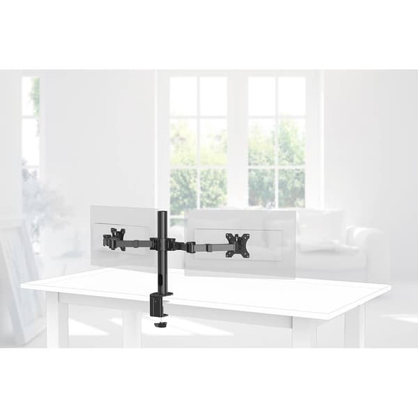 Hama Monitorbeslag til 2 Skærme 13"- 35" Sort