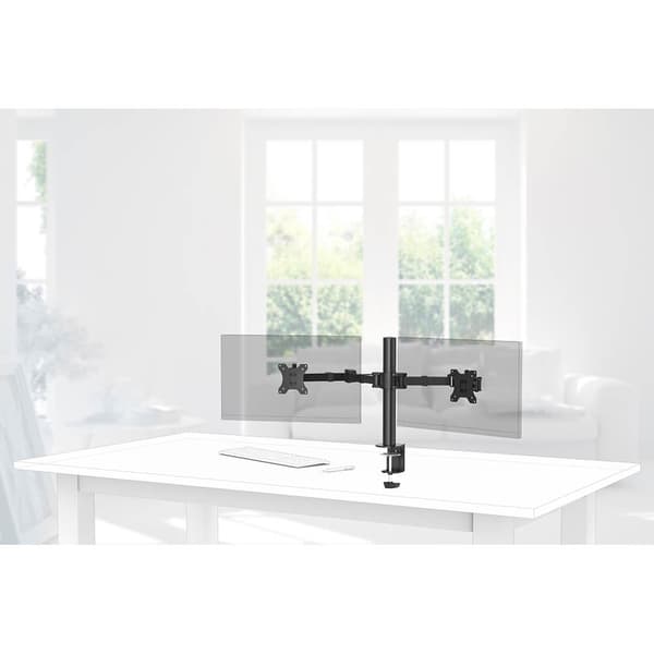 Hama Monitorbeslag til 2 Skærme 13"- 35" Sort