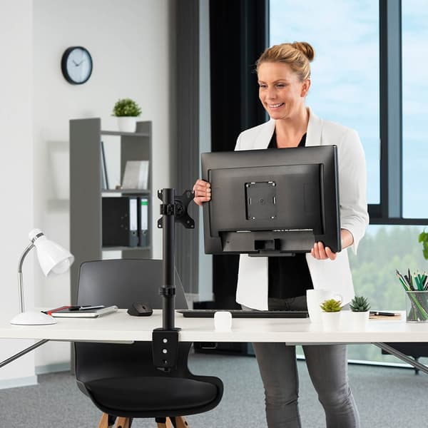 Hama Monitorfeste For En Monitor Svart