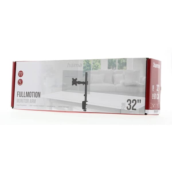 Hama Monitorbeslag til 1 Skærm 13"-32" XL Sort