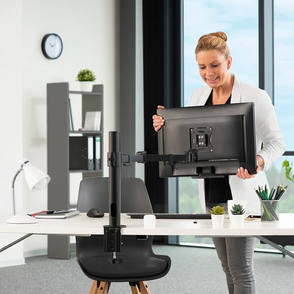 Hama Monitorbeslag til 1 Skærm 13"- 35" Sort