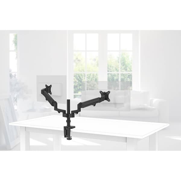 Hama Monitorbeslag til 2 Skærme 13"- 32" Sort