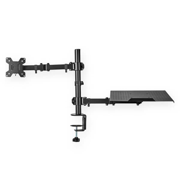 Nedis Monitorin Pöytäteline | Notebook | 1 näyttö | 15 - 32 " | 75x75 / 100x100 | Interaktiivinen