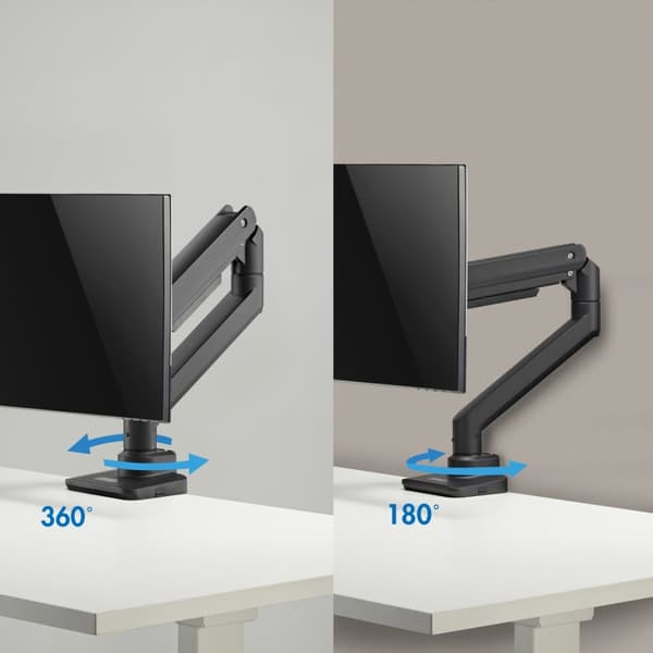 LogiLink Monitorarm 17-49" gasfjäder max 20kg