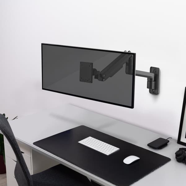 LogiLink Monitorarm Väggfäste 17-49" gasfjäder 424mm max 20kg