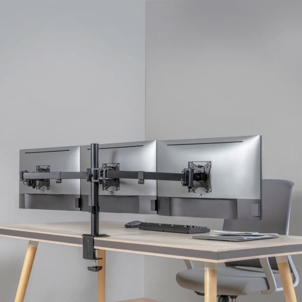 LogiLink Monitorarm trippel 17-27" 2x658 mm