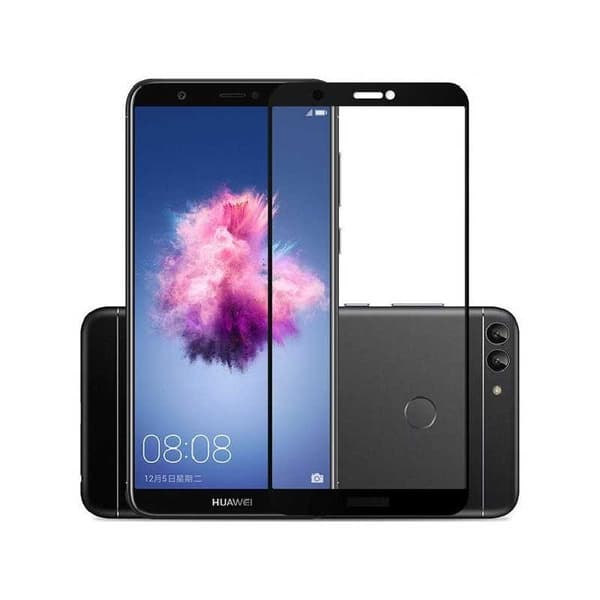 Huawei P Smart Härdat Glas 0.26mm 2.5D 9H Fullframe Svart
