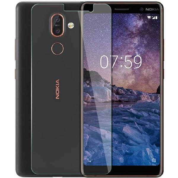 2-PACK Nokia 7 Plus Hærdet glas 0,26mm 2,5D 9H