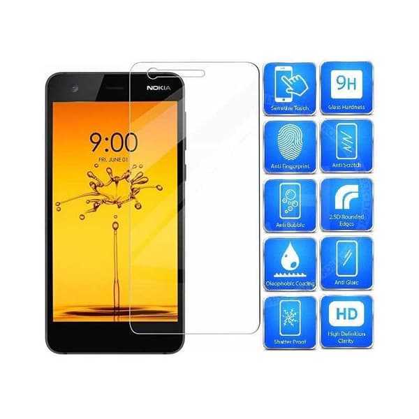 Nokia 3.1 Härdat glas 0.26mm 2.5D 9H