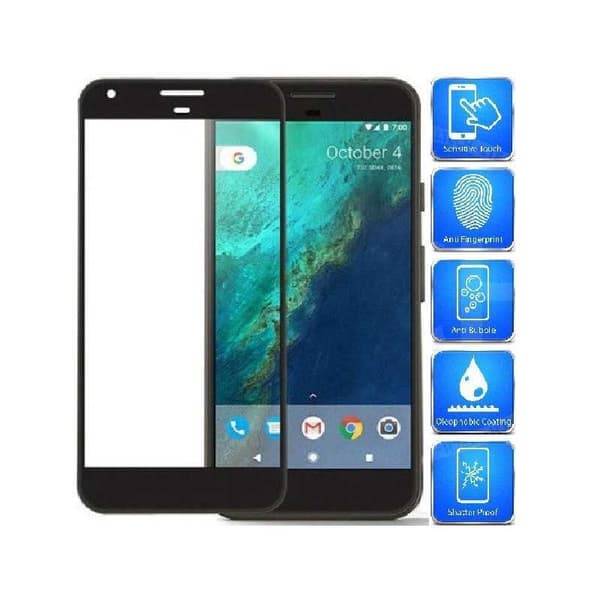 2-PACK Google Pixel Härdat Glas 0.26mm 2.5D 9H Fullframe Svart