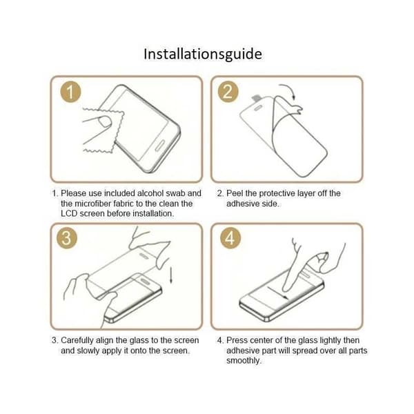 OnePlus 6 Tempered Glass 0,26mm 2,5D 9H Fullframe