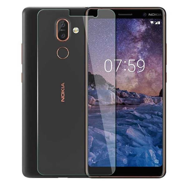 3-PACK Nokia 7 Plus Premium Skärmskydd CrystalClear