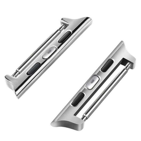 Armbånds Pin Adapter Apple Watch 4 (40mm) : Farge - Sølv