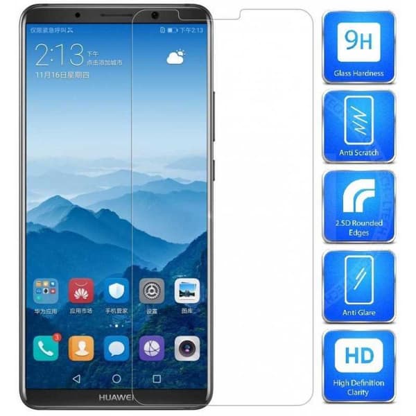 2-PACK Mate 10 Pro Hærdet glas 0,26 mm 2,5D 9H