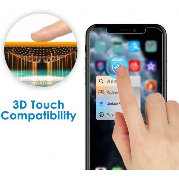 2-PACK iPhone XR Hærdet glas 0,26 mm 2,5D 9H