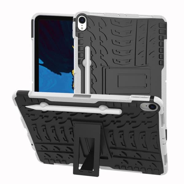 Iskunkestävä Suojakuori Apple iPad Pro 11 (2018) : väri - valkoinen