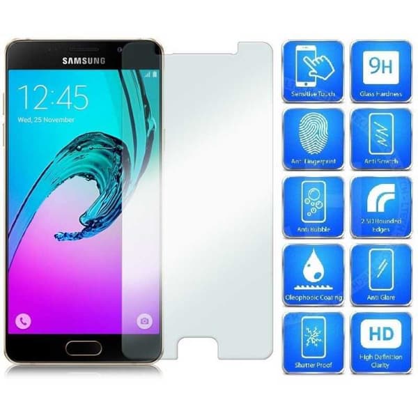 Samsung A3 2016 Härdat glas 0.26mm 2.5D 9H