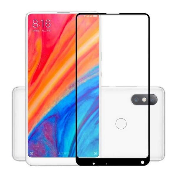 2-PAKKE Xiaomi Mi Mix 2S hærdet glas 0,26 mm 2,5D 9H Fullframe