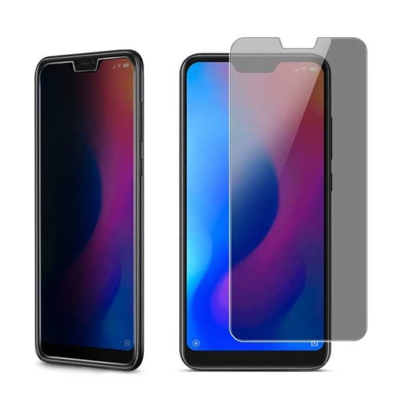 Xiaomi Redmi 6A Privacy Härdat glas 0.26mm 2.5D 9H