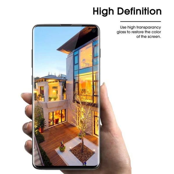 Samsung S10 Plus 3D Heltäckande PET-Skärmskydd