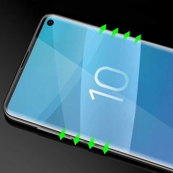 Samsung S10 Plus 3D Heltäckande PET-Skärmskydd