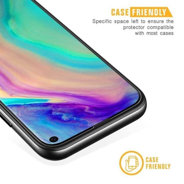Samsung S10 Plus 3D Heltäckande PET-Skärmskydd