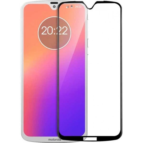 2-PACK Moto G7 Plus hærdet glas 0,26 mm 2,5D 9H fuld ramme