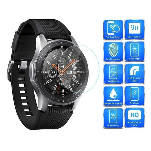 2-PACK Samsung Galaxy Watch 42mm LTE hærdet glas