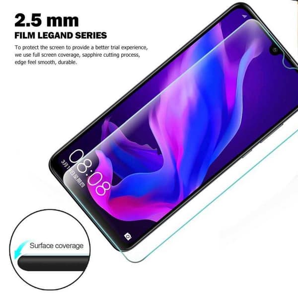 2-PAK Samsung A40 hærdet glas 0,26 mm 2,5D 9H (SM-405FN)