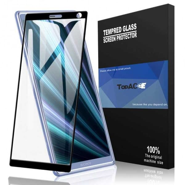 2-PACK Sony Xperia 1 Tempered Glass 0,26mm 9H Fullframe
