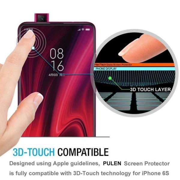 Xiaomi Mi 9T Härdat glas 0.26mm 2.5D 9H