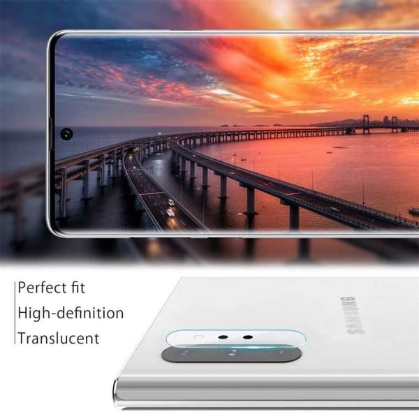 2-PACK Samsung Note 10 Plus Kameraskydd