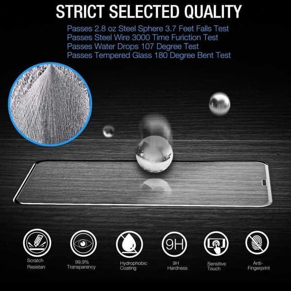 2-PACK iPhone 11 Pro hærdet glas 0,26 mm 9H Fullframe