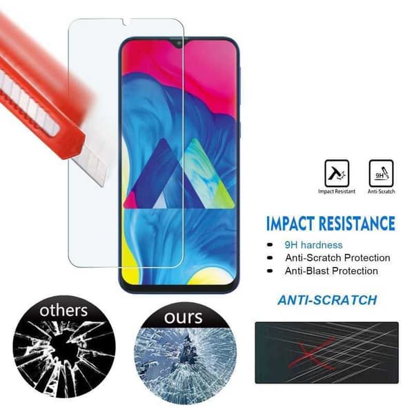2-PACK Samsung A10 Härdat glas 0.26mm 2.5D 9H