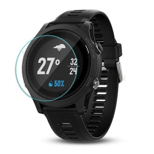 2-PACK Garmin Forerunner 645 Music Tempered Glass 0,2mm 9H 2,5D