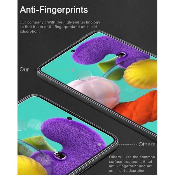 2-PACK Samsung A71 Härdat glas 0.26mm 2.5D 9H