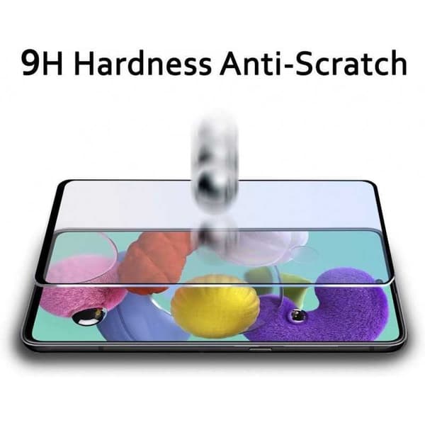 2-PACK Samsung A71 Härdat Glas 0.26mm 9H Fullframe