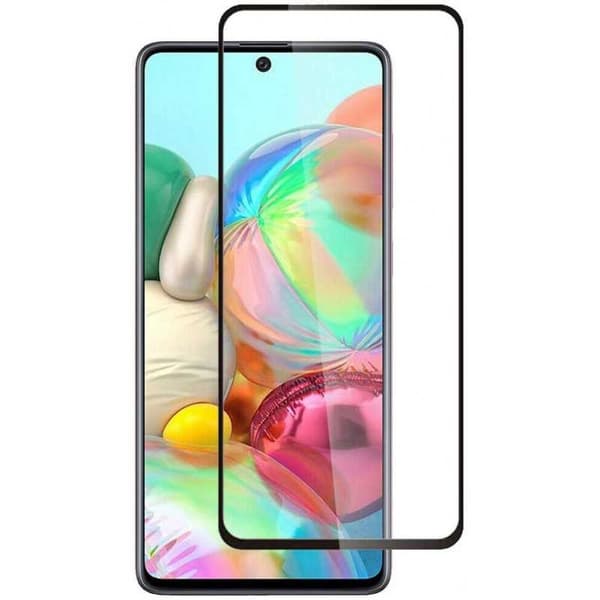 2-PACK Samsung A71 Hærdet glas 0,26mm 9H Fullframe