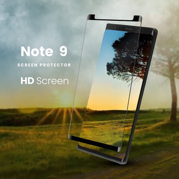 Samsung Galaxy Note 9 - Härdat Glas 9H - Super Kvalitet 3D Skärmskydd