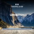 Miniatyrbild 3 av 5: Samsung Galaxy S10 - Härdat glas 9H – Super kvalitet 3D Skärmskydd