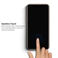 Miniatyrbild 4 av 5: iPhone 11 Pro Max - Härdat Glas 9H - Super Kvalitet 3D Skärmskydd