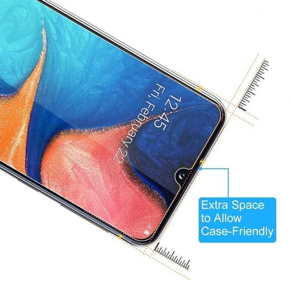 3-PACK Samsung A20e Premium Skärmskydd CrystalClear
