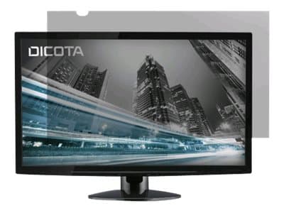 DICOTA - Personvernfilter for skjerm - 2-veis - innstikksdel/klebemiddel - 23,8" bredde - svart