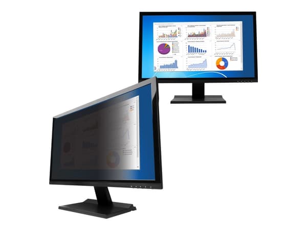 V7 PS23.8W9A2-2E, 60,5 cm (23.8"), 16:9, Näyttö, Kehyksetön näytön yksityisyyssuodatin, Kiiltävä/Matta, Häikäisynesto