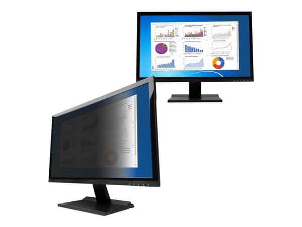 V7 PS23.8W9A2-2E, 60,5 cm (23.8"), 16:9, Näyttö, Kehyksetön näytön yksityisyyssuodatin, Kiiltävä/Matta, Häikäisynesto