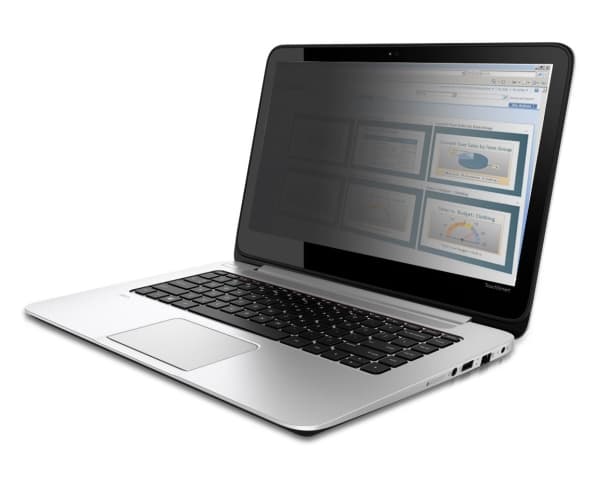 V7 PS133W9, 33,8 cm (13.3"), 16:9, Laptop, Rammeløst skjermfilter, Matt, Privatliv Sort