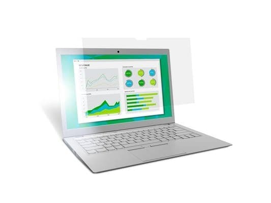 3M AG156W9B, Kannettavan tietokoneen näytönsuoja, Läpinäkyvä, Mikä tahansa tuotemerkki, 39,6 cm (15.6"), Häikäisyä estävä näytönsuoja, Naarmuuntumise