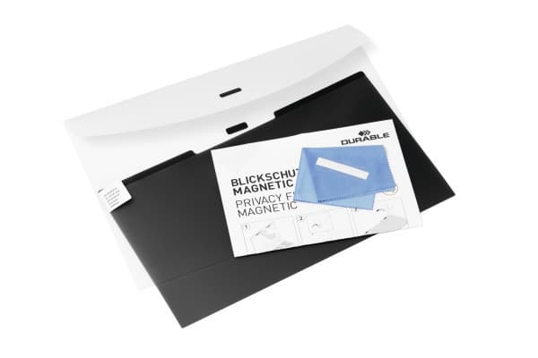 Durable 515457, 39,1 cm (15.4"), Laptop, Rammeløst skjermfilter, Matt, Privatliv Antrasitt