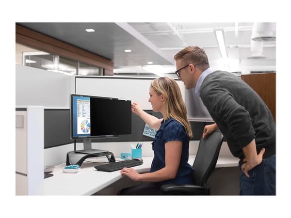 Fellowes PrivaScreen Blackout - Sikkerhetsskjermfilter - 19,5" bredde - svart